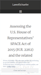 Mobile Screenshot of lawofschaefer.com